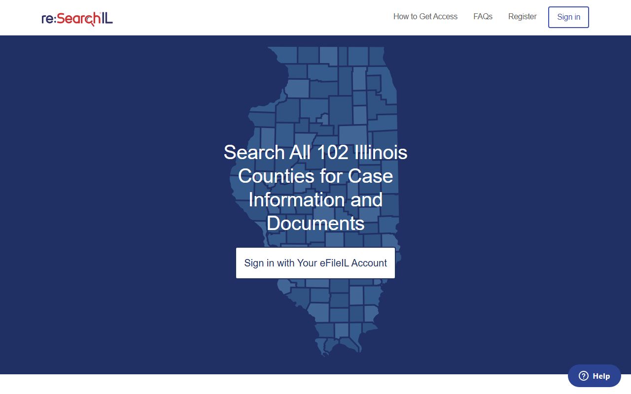 re:SearchIL document repository for Illinois felony records